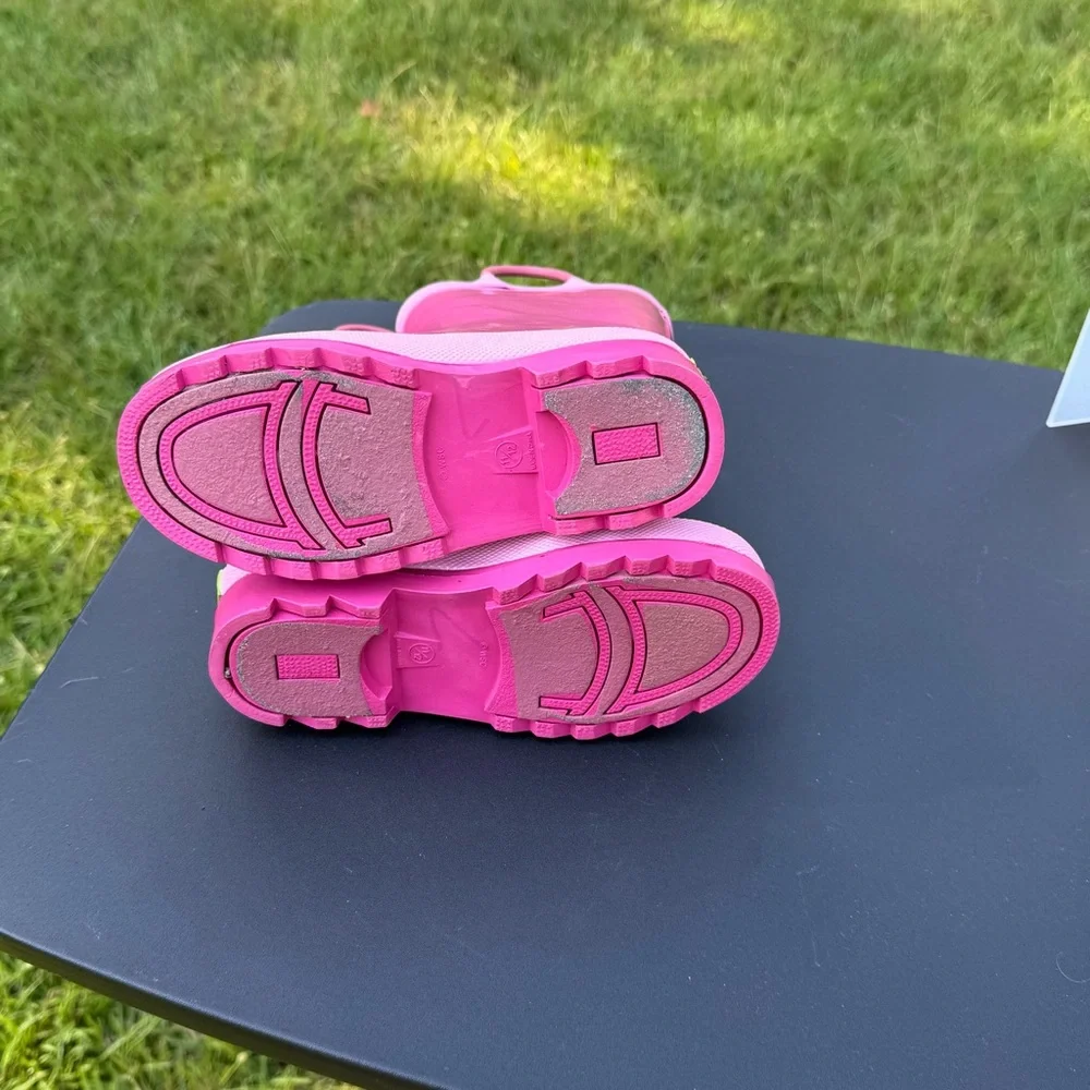 Western Chief Pink Kids Rain Boots 11/12